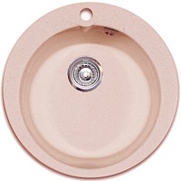 Granfest Мойка кухонная Rondo GF-R480 Светло-розовый